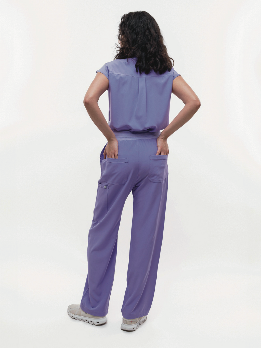 Conjunto Filipina Cuello Mao + Pantalón Recto Dama