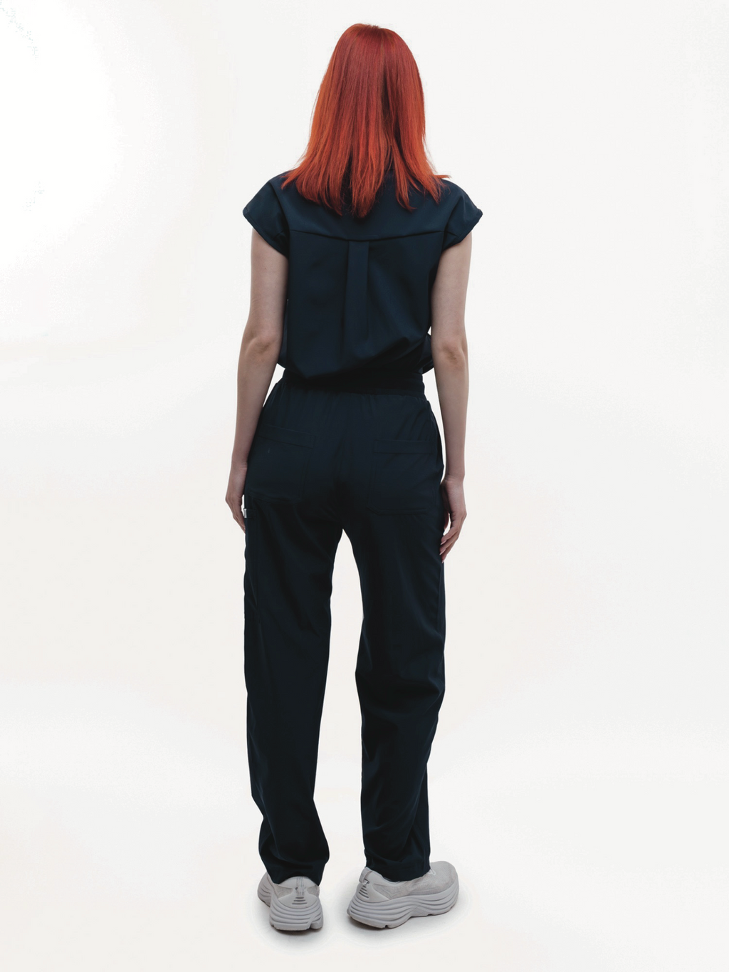 Conjunto Filipina Cuello Mao + Pantalón Recto Dama
