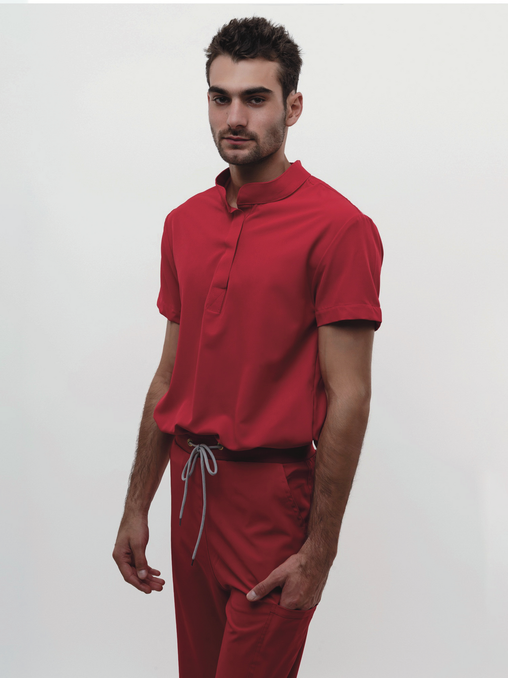 Conjunto Filipina cuello Mao + Jogger Caballero