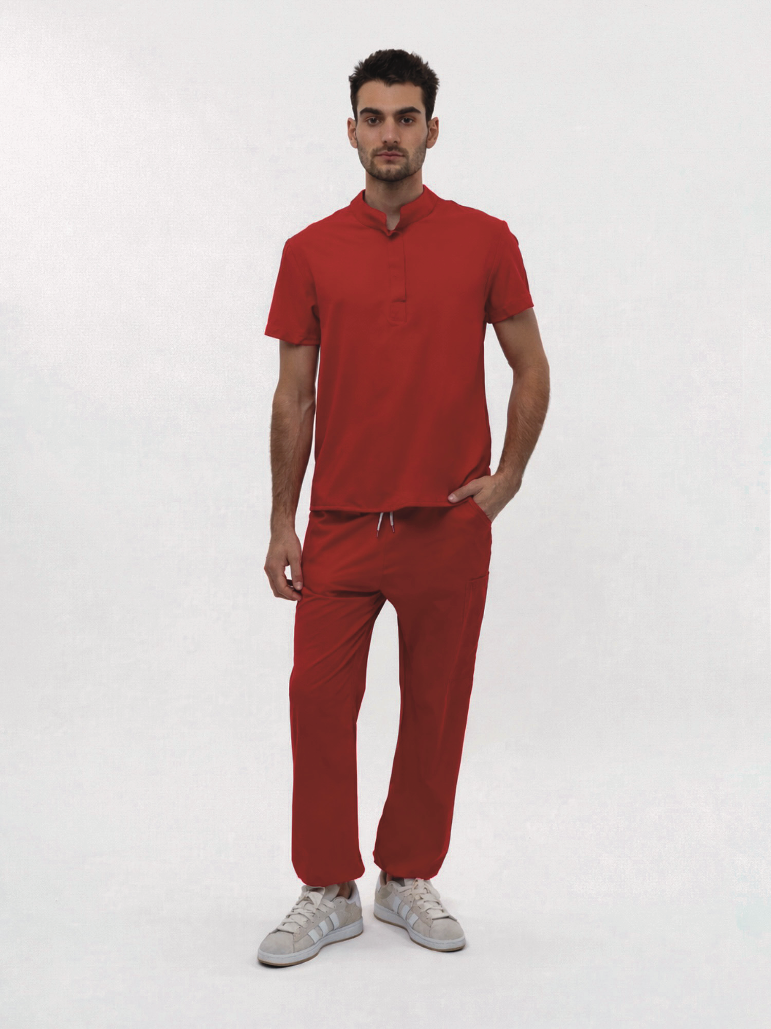 Conjunto Filipina cuello Mao + Jogger Caballero