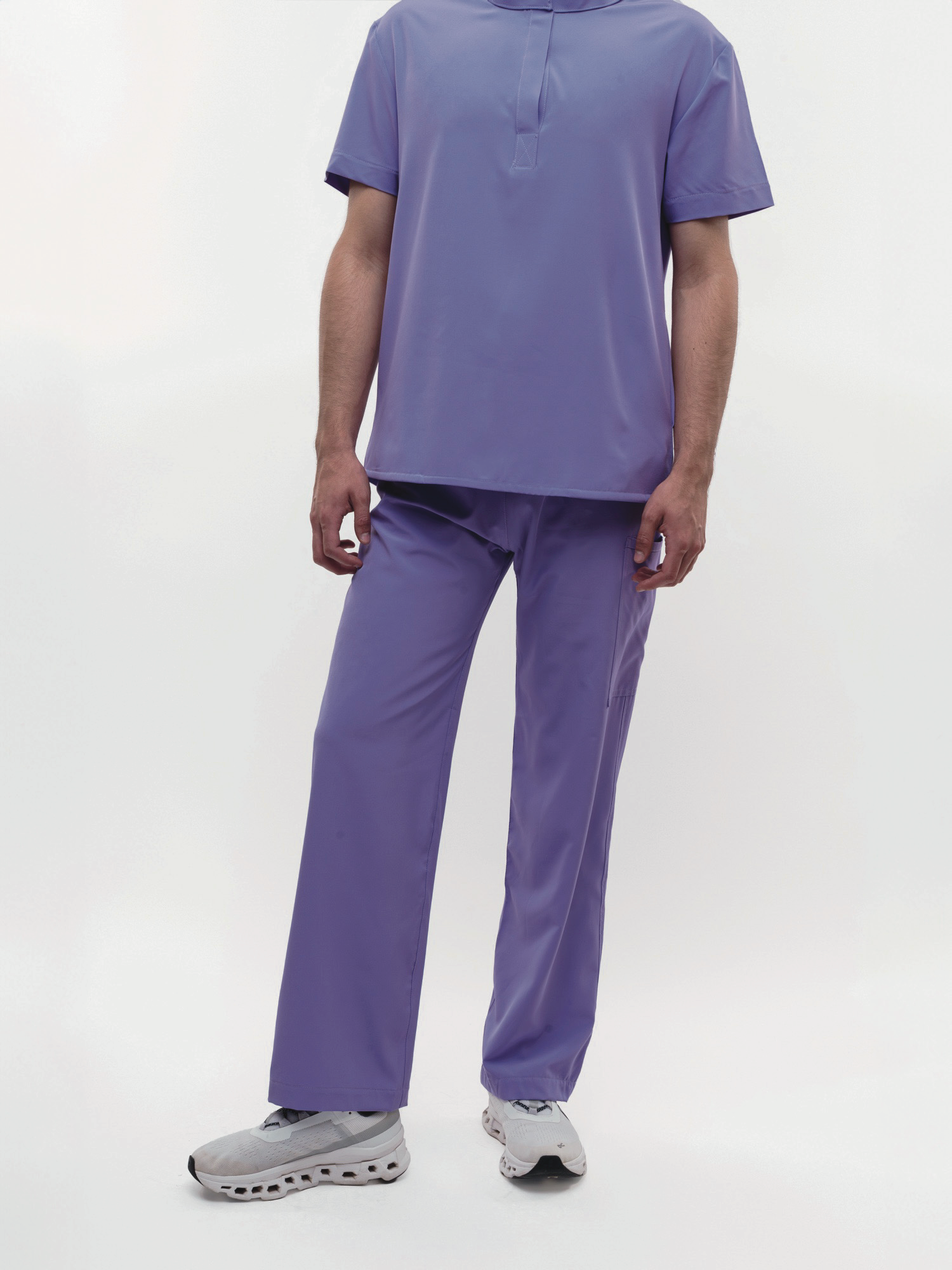 Conjunto Filipina cuello Mao + Pantalón recto Caballero