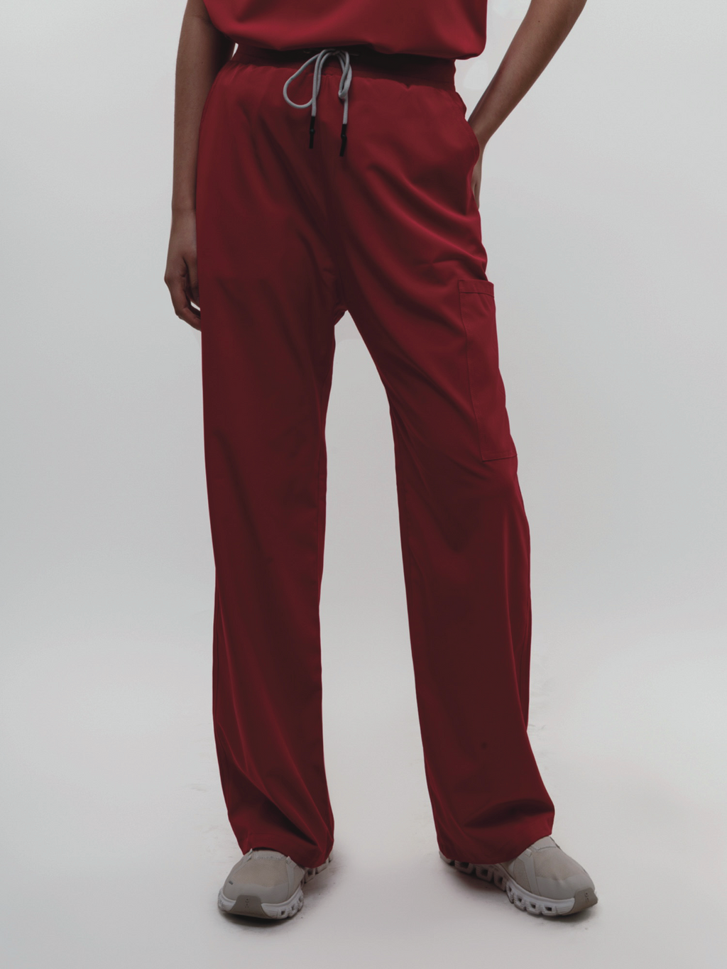 Conjunto Filipina Cuello Mao + Pantalón Recto Dama