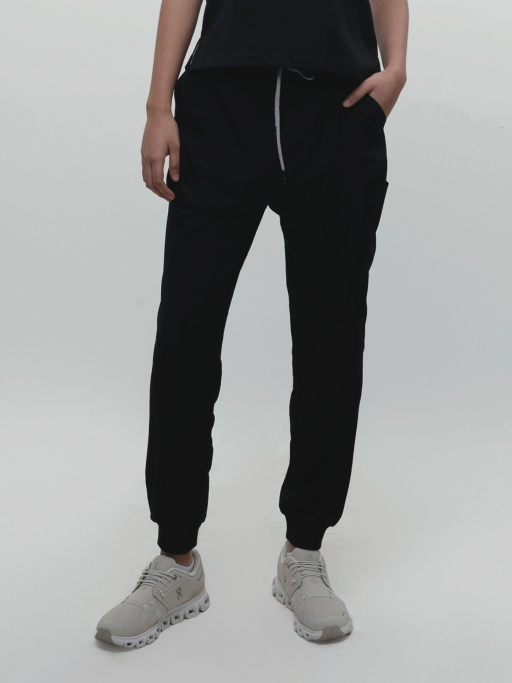 Conjunto Filipina cuello Mao + Jogger Dama
