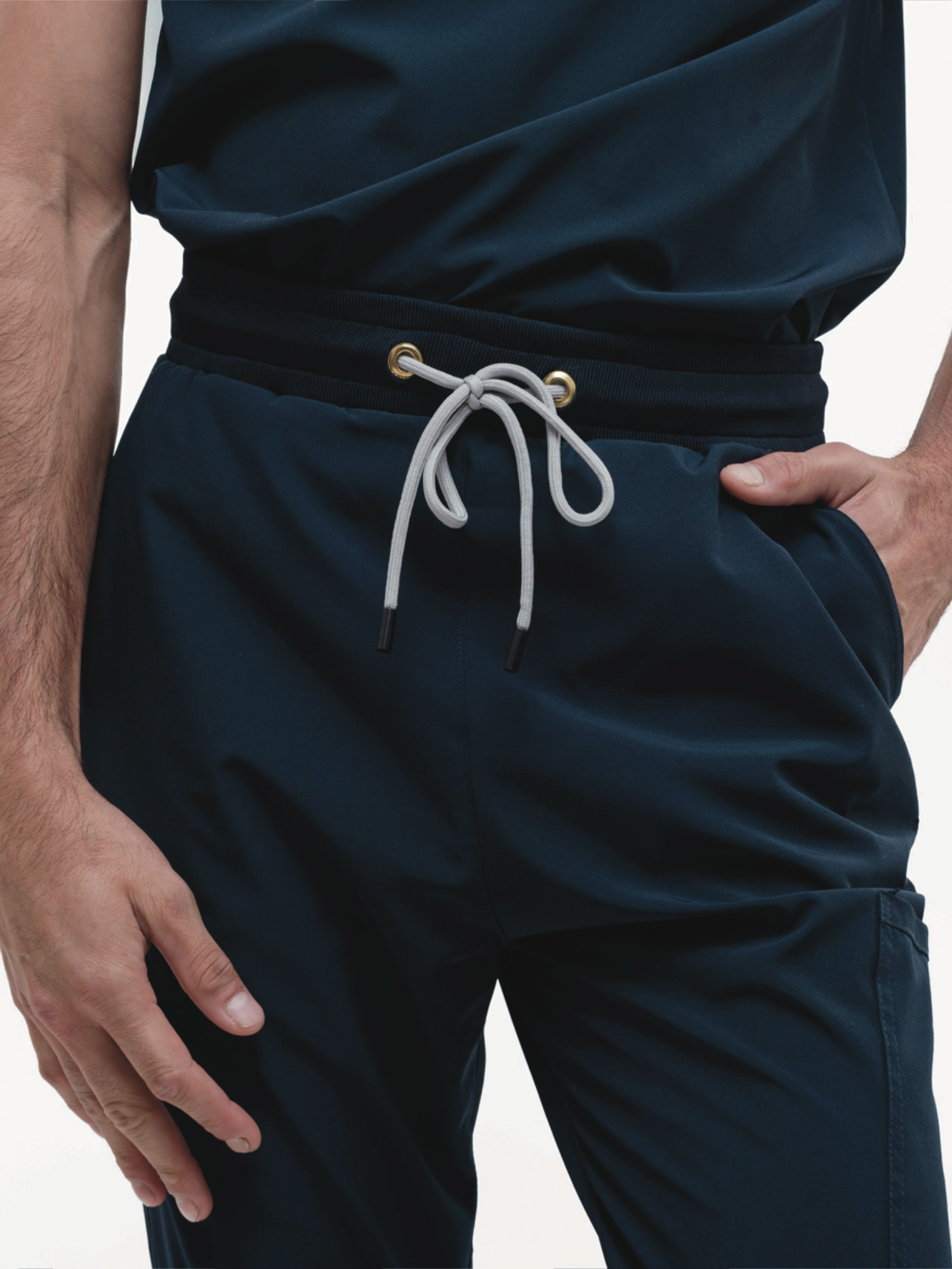 Conjunto Filipina cuello Mao + Pantalón recto Caballero