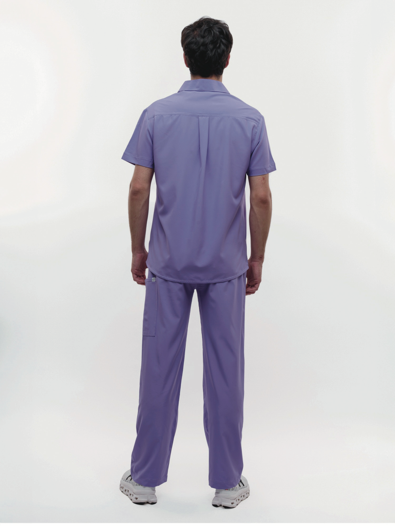 Conjunto Filipina cuello Mao + Pantalón recto Caballero