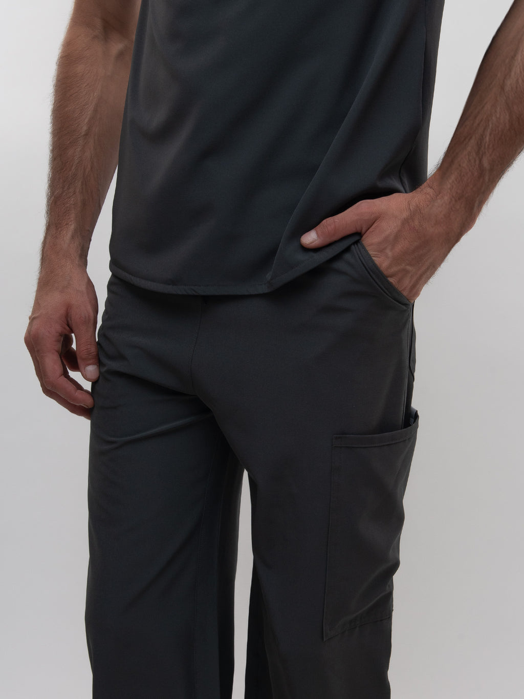Conjunto Filipina cuello Mao + Pantalón recto Caballero