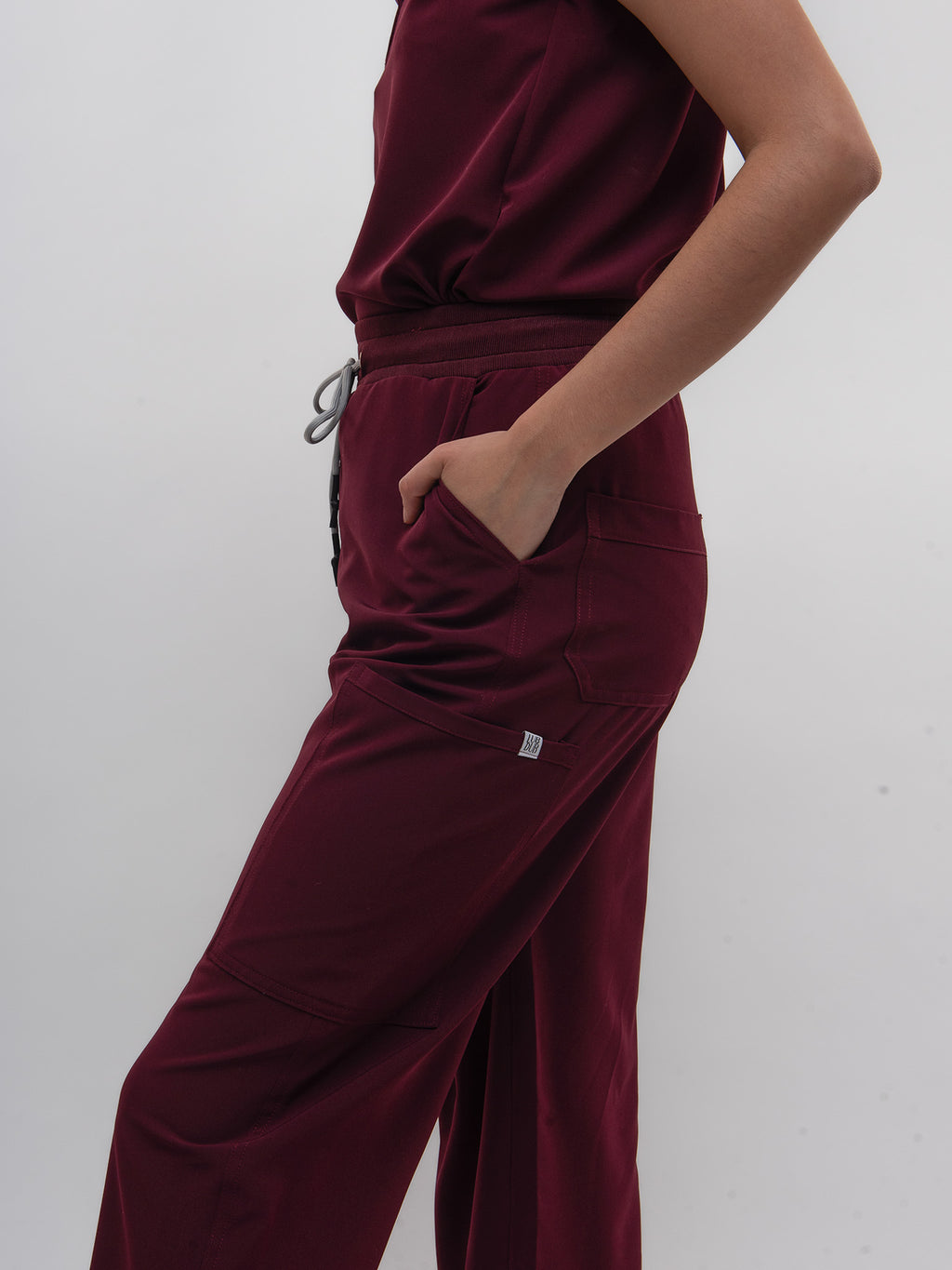 Conjunto Filipina cuello Mao + Jogger Dama