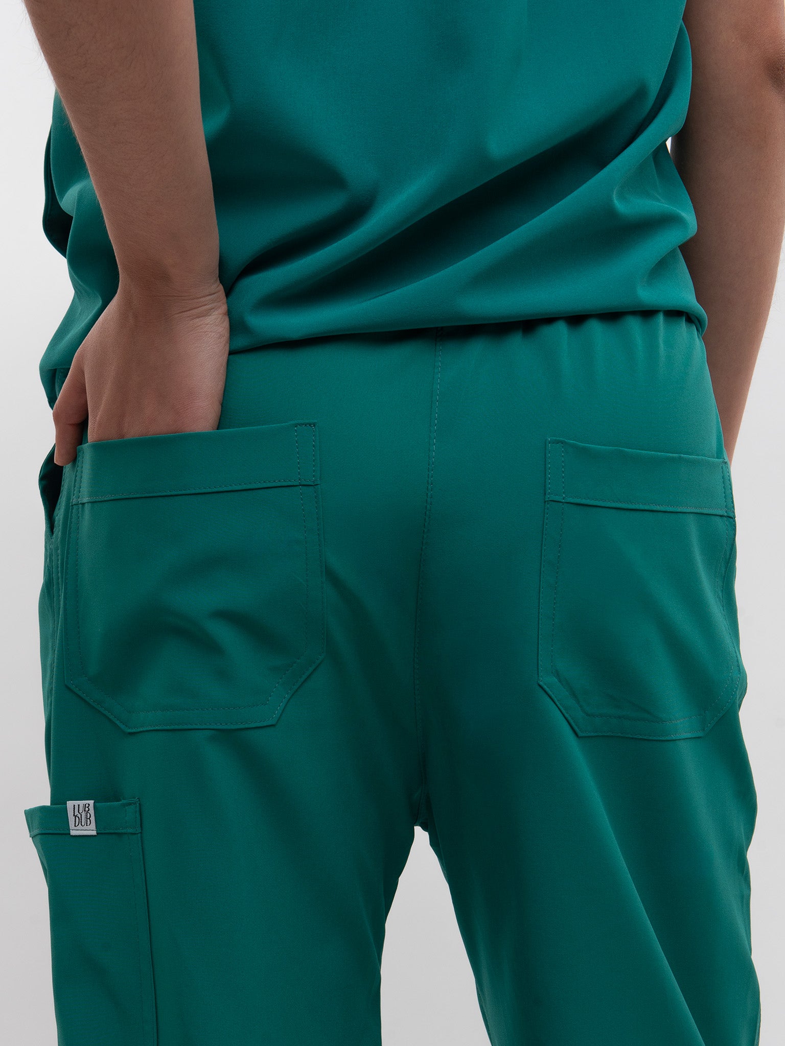 Conjunto Filipina cuello Mao + Pantalón recto Caballero