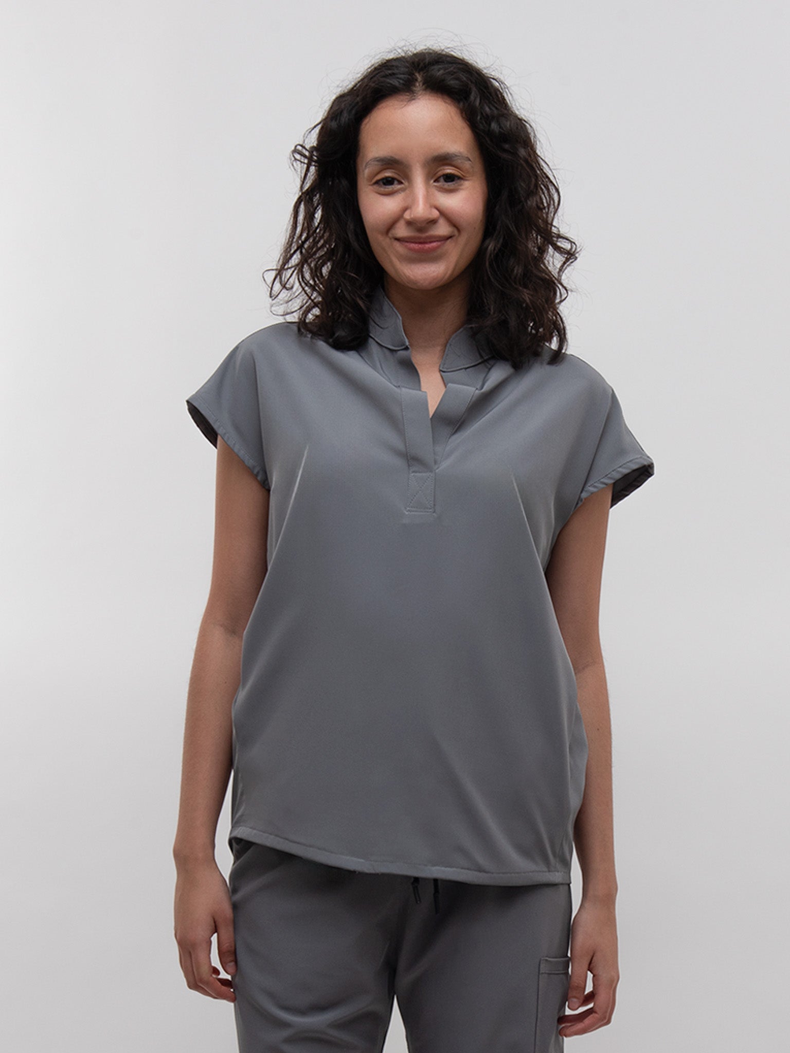 Conjunto Filipina cuello Mao + Jogger Dama