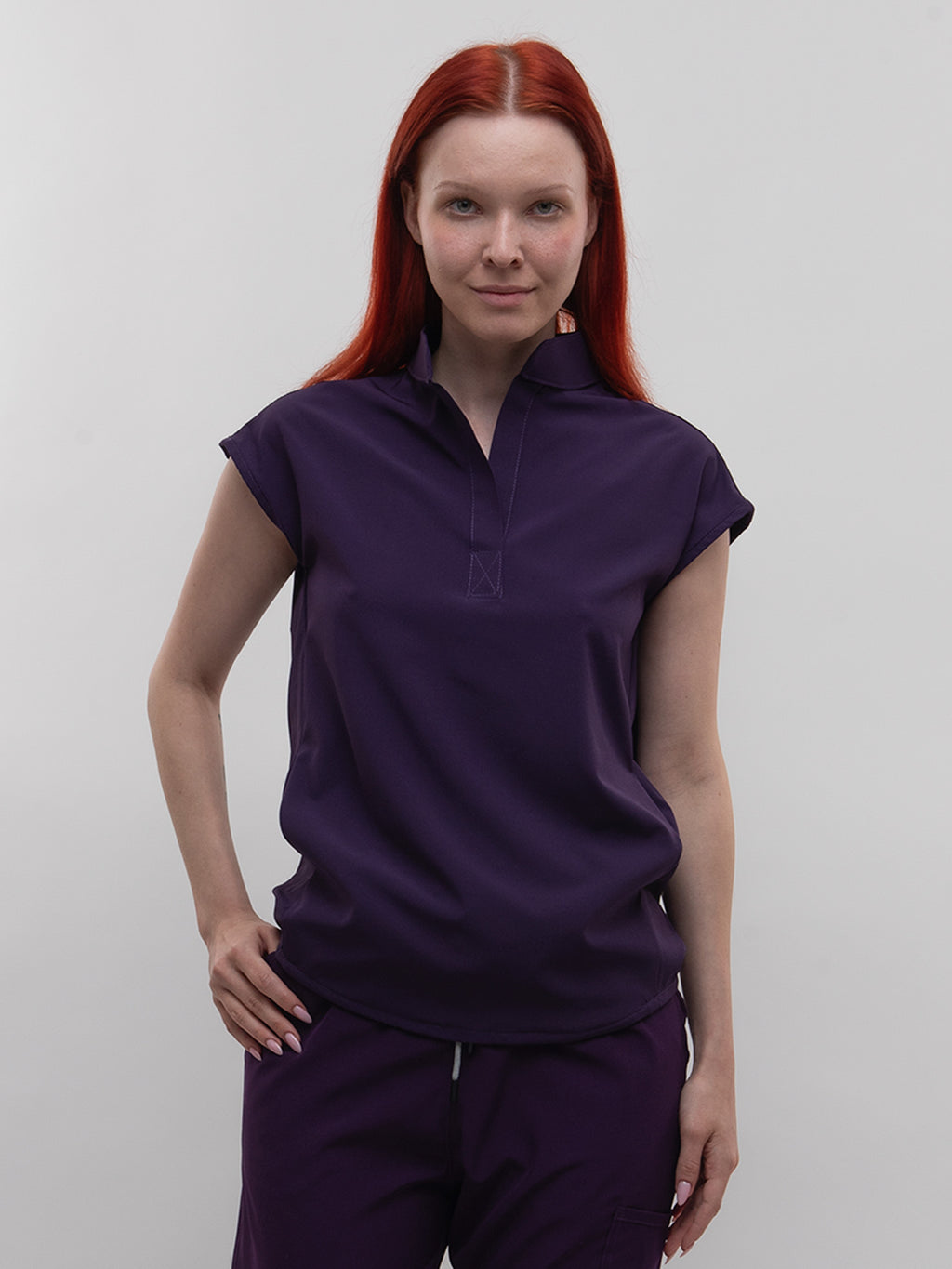 Conjunto Filipina cuello Mao + Jogger Dama