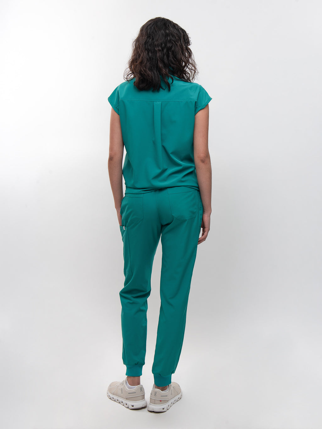 Conjunto Filipina cuello Mao + Jogger Dama