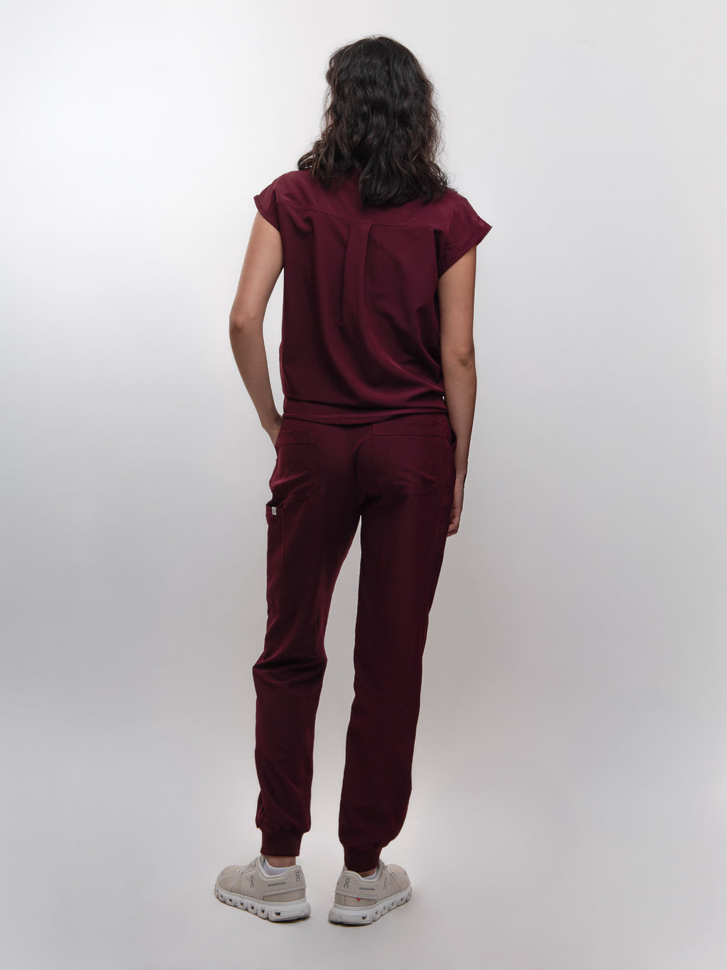 Conjunto Filipina cuello Mao + Jogger Dama