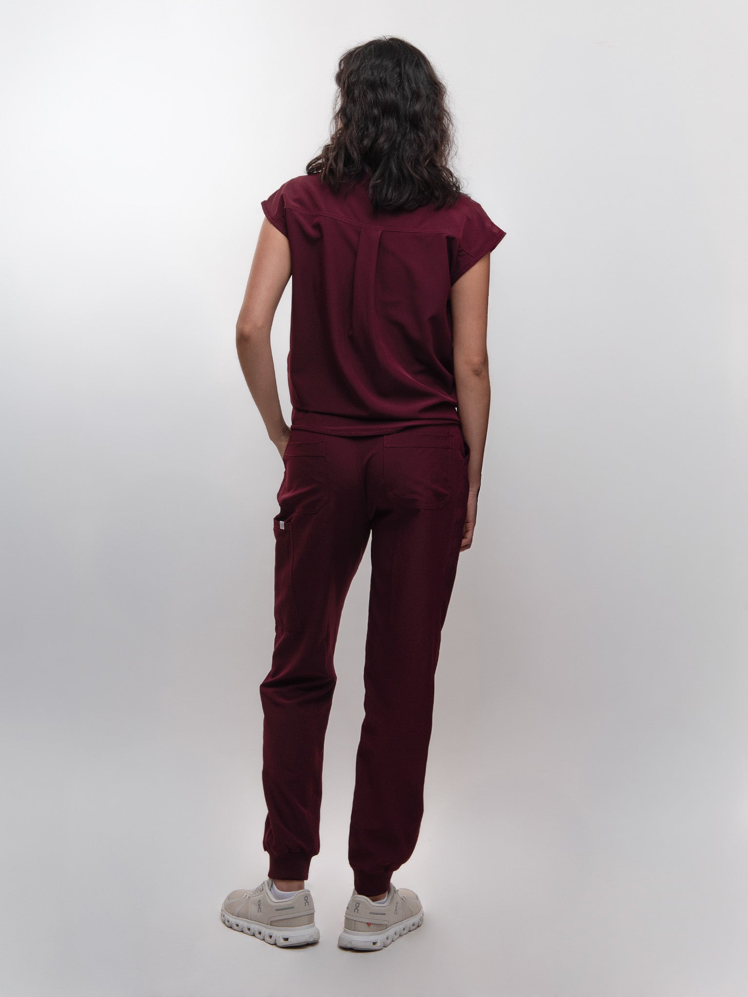 Conjunto Filipina cuello Mao + Jogger Dama