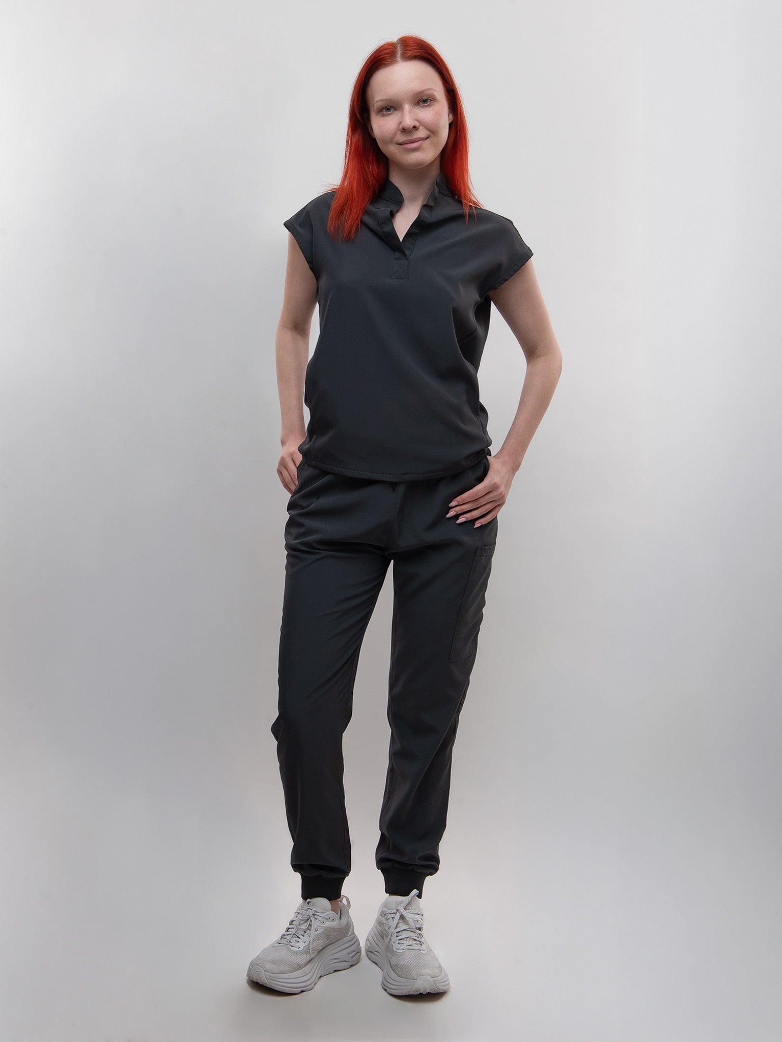 Conjunto Filipina cuello Mao + Jogger Dama