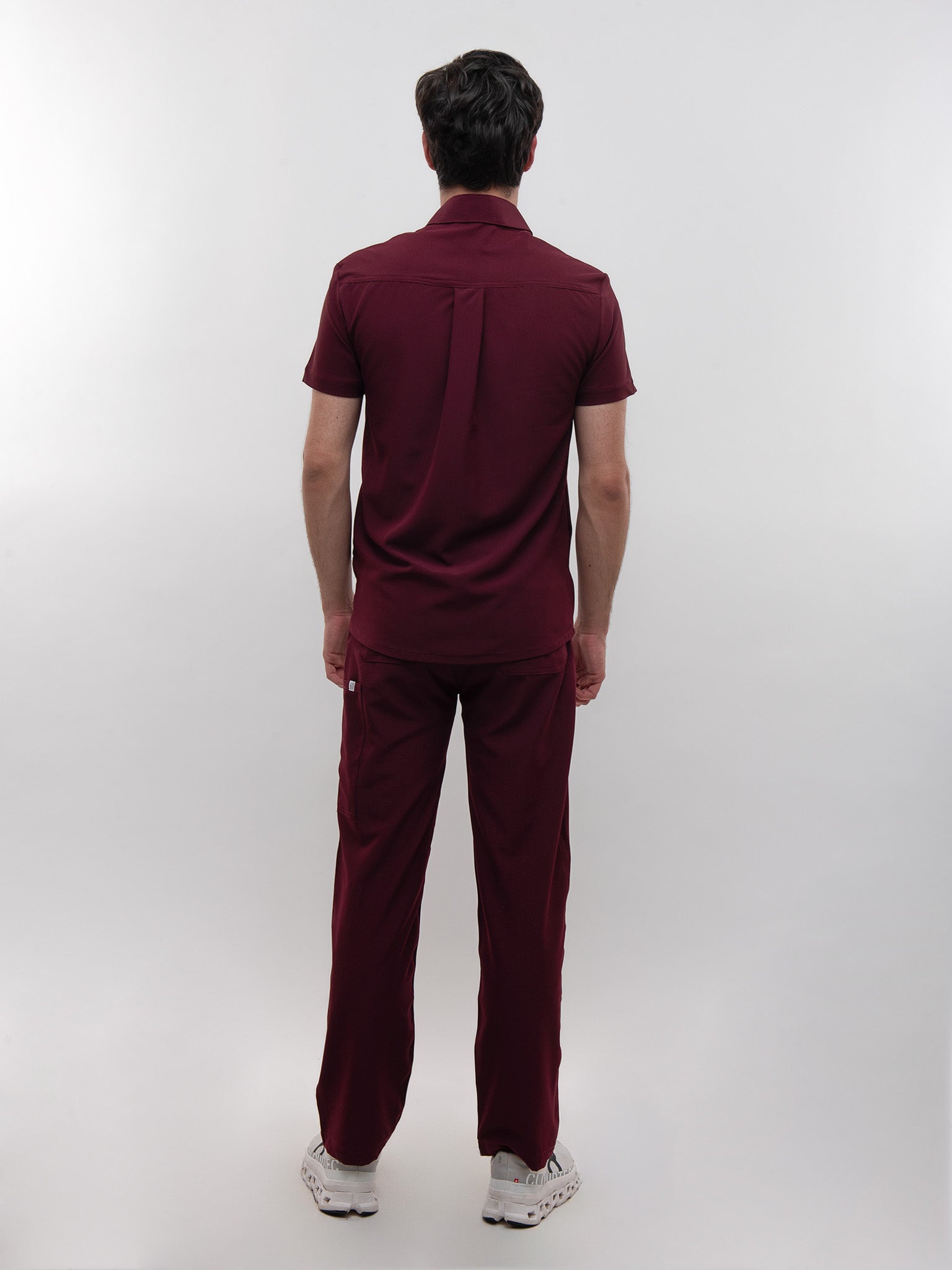 Conjunto Filipina cuello Mao + Pantalón recto Caballero