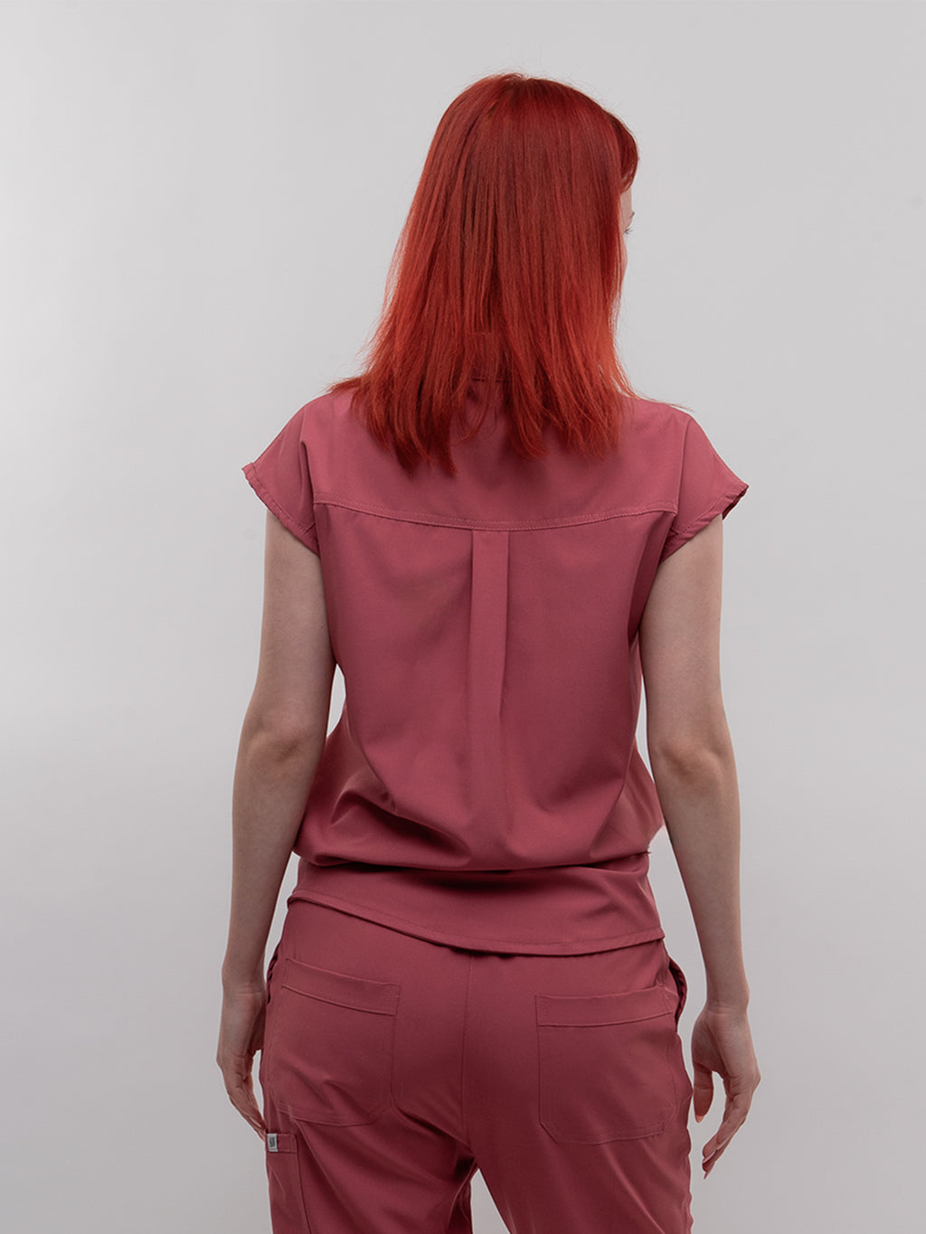 Conjunto Filipina Cuello Mao + Pantalón Recto Dama