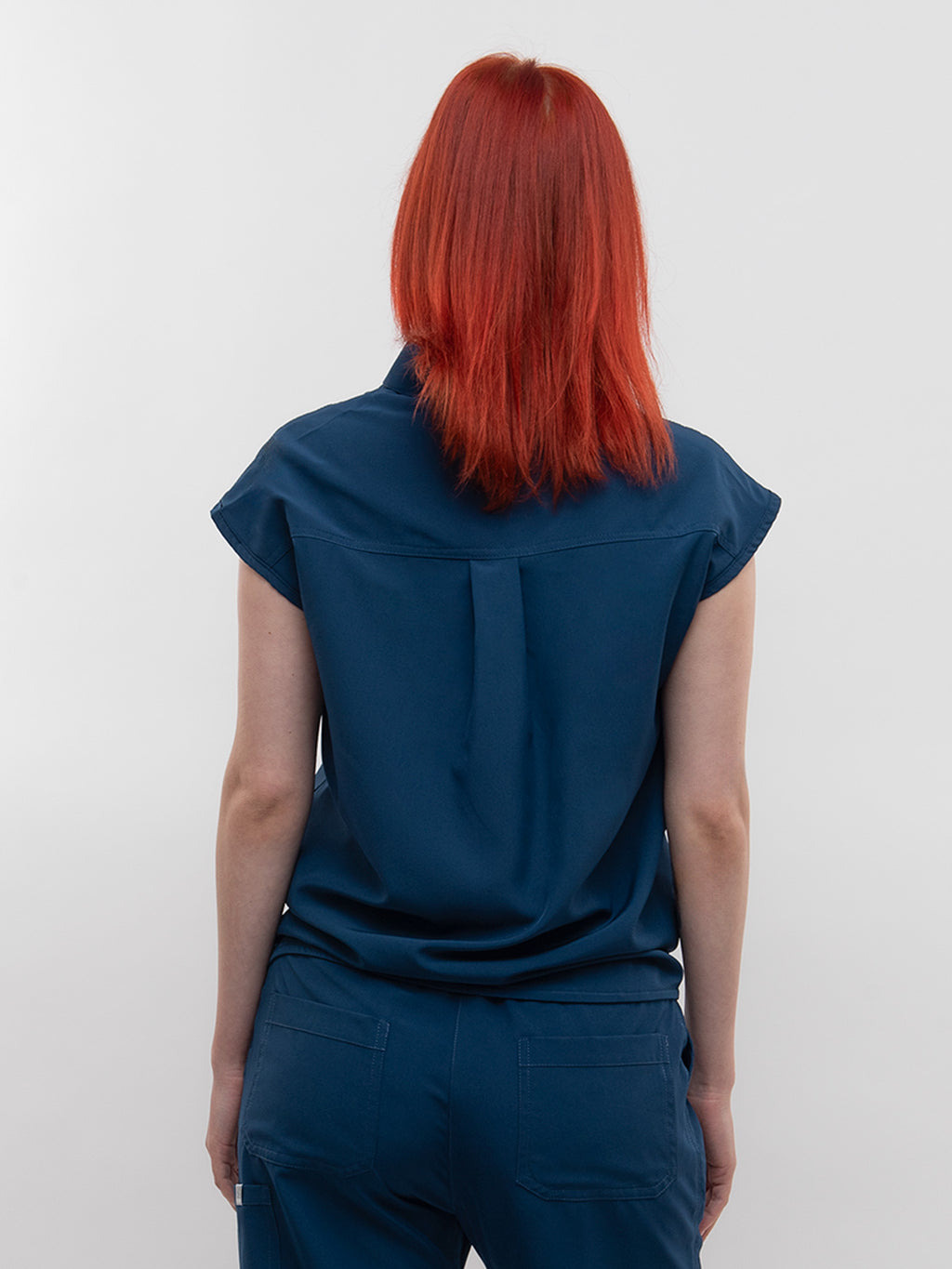 Conjunto Filipina Cuello Mao + Pantalón Recto Dama