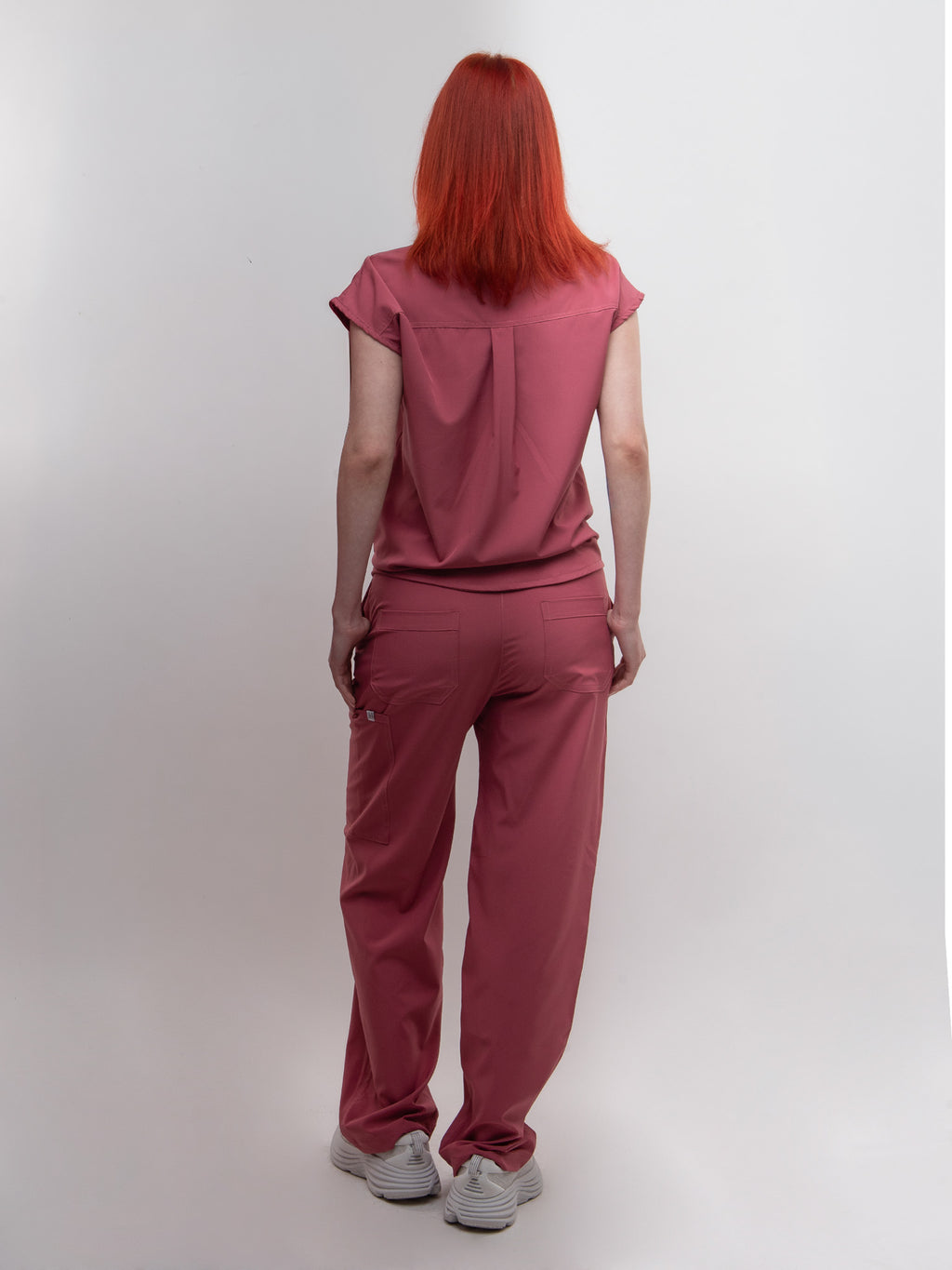 Conjunto Filipina Cuello Mao + Pantalón Recto Dama