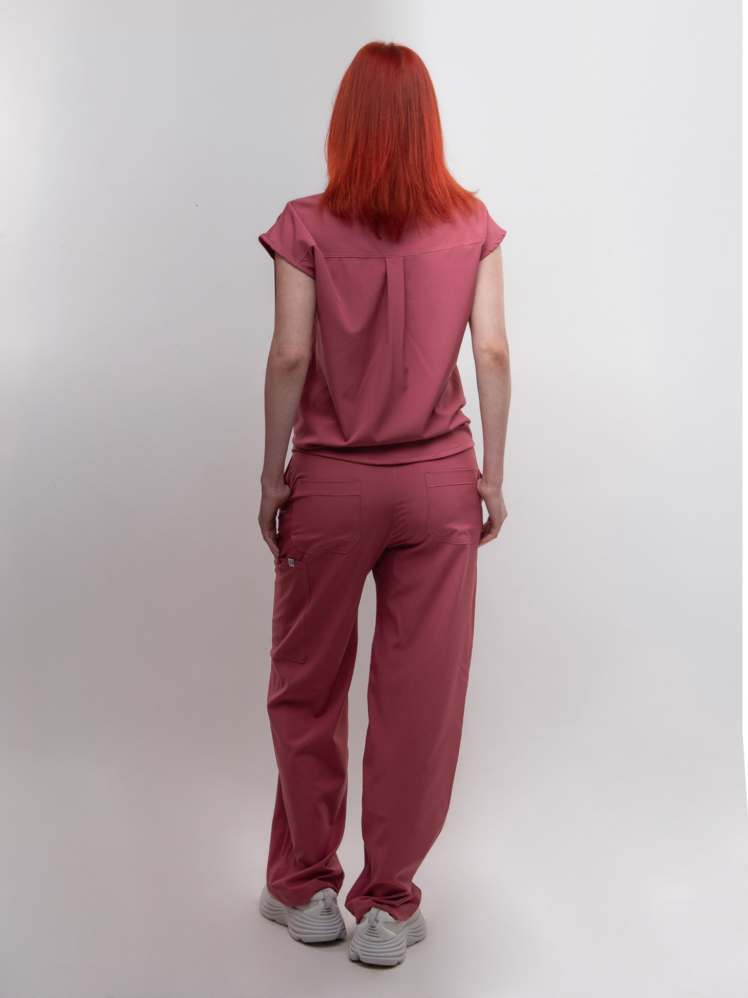 Conjunto Filipina Cuello Mao + Pantalón Recto Dama