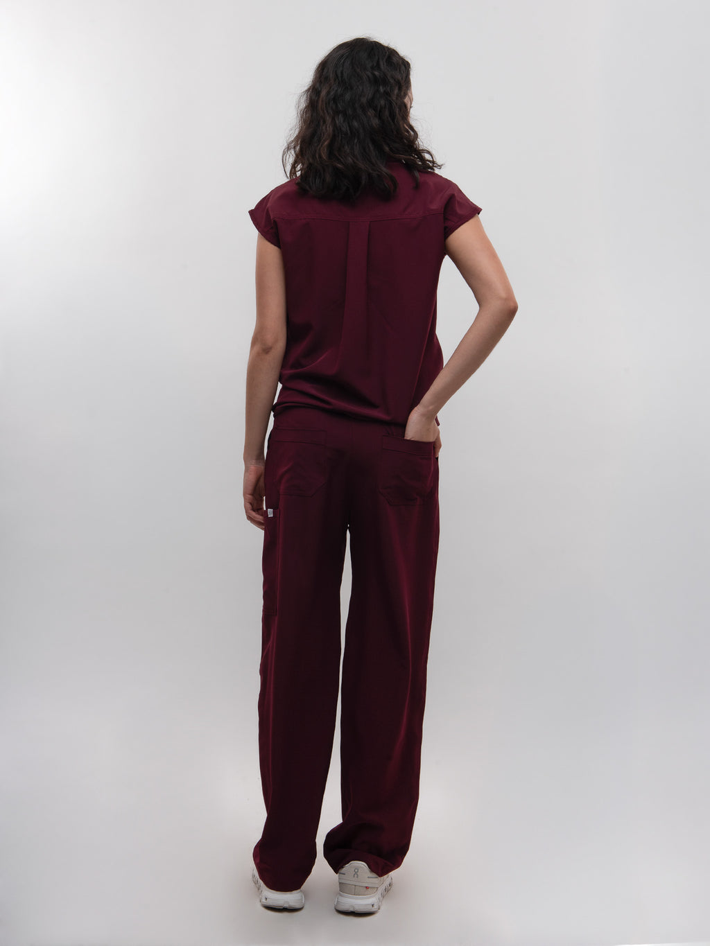 Conjunto Filipina Cuello Mao + Pantalón Recto Dama