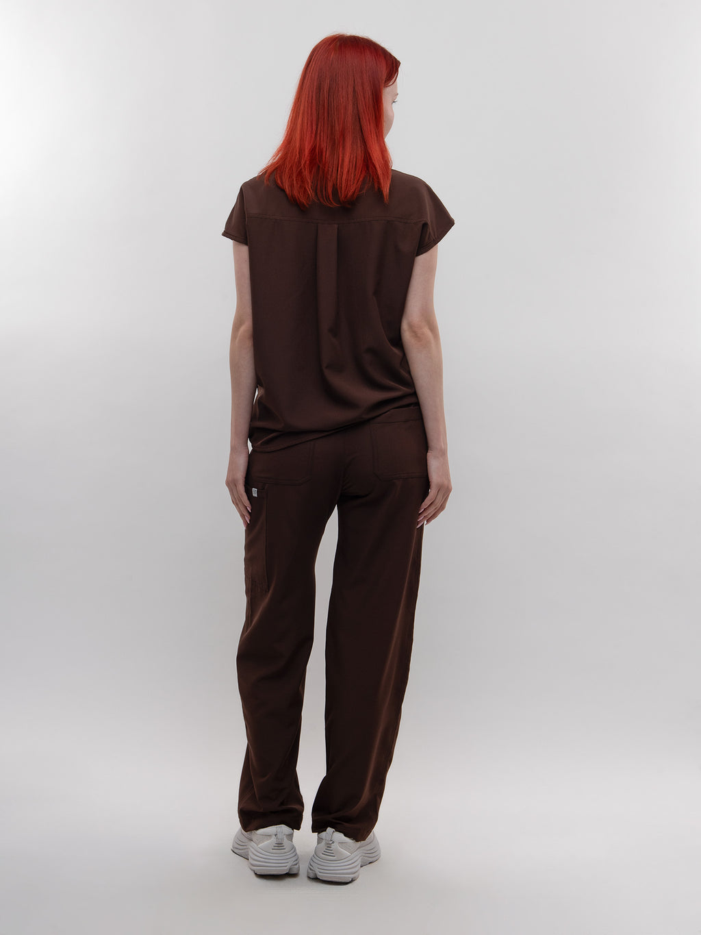 Conjunto Filipina Cuello Mao + Pantalón Recto Dama