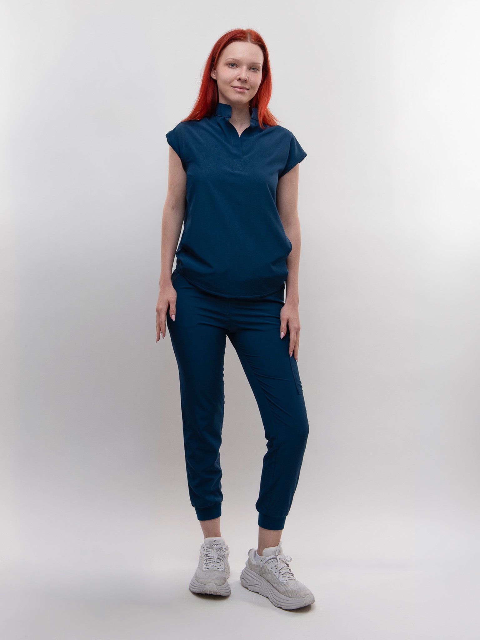 Conjunto Filipina cuello Mao + Jogger Dama