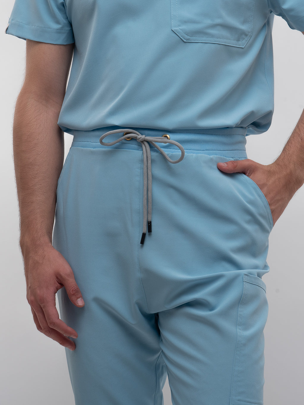 Conjunto Filipina cuello Mao + Pantalón recto Caballero