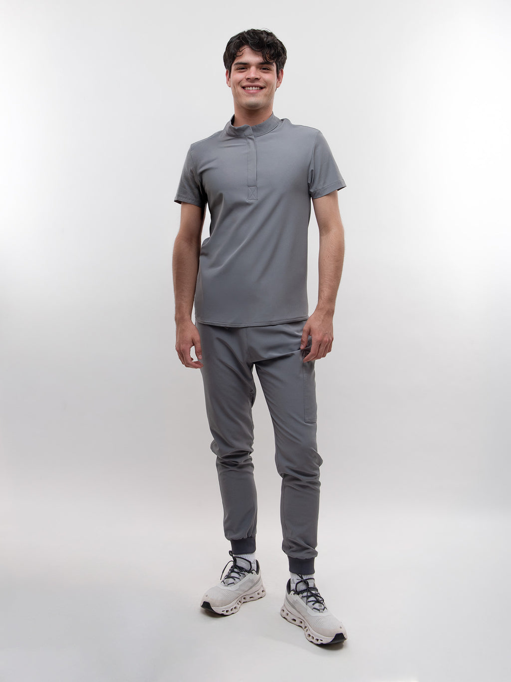 Conjunto Filipina cuello Mao + Jogger Caballero