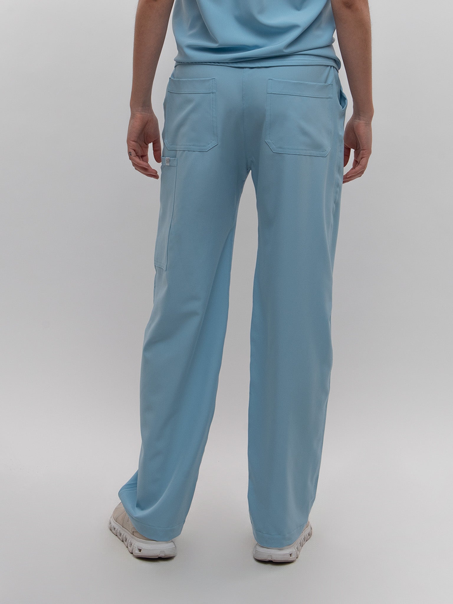 Conjunto Filipina Cuello Mao + Pantalón Recto Dama